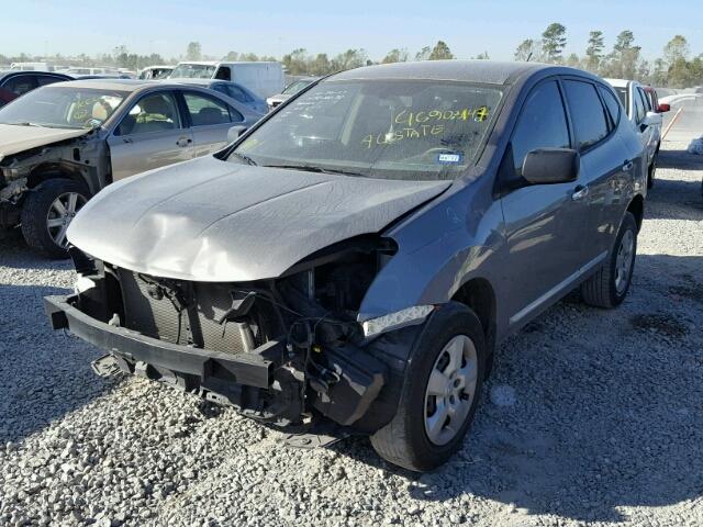 JN8AS5MT9FW671340 - 2015 NISSAN ROGUE SELE GRAY photo 2