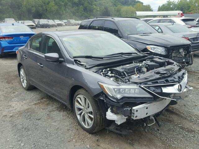 19UDE2F78JA002661 - 2018 ACURA ILX PREMIU GRAY photo 1