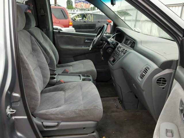 5FNRL18682B016397 - 2002 HONDA ODYSSEY EX GRAY photo 5