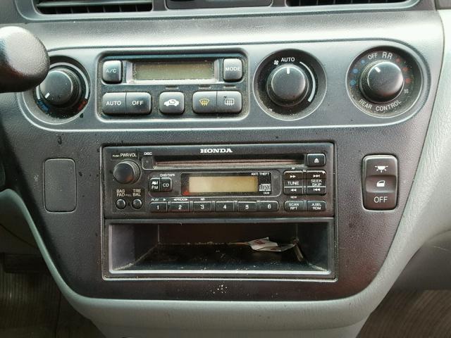 5FNRL18682B016397 - 2002 HONDA ODYSSEY EX GRAY photo 9