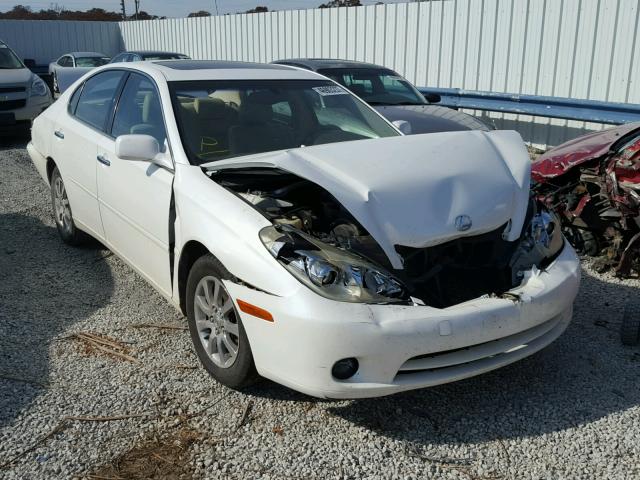 JTHBA30G655093197 - 2005 LEXUS ES 330 WHITE photo 1