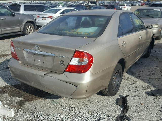 JTDBE32K220073304 - 2002 TOYOTA CAMRY LE 棕色 照片 4