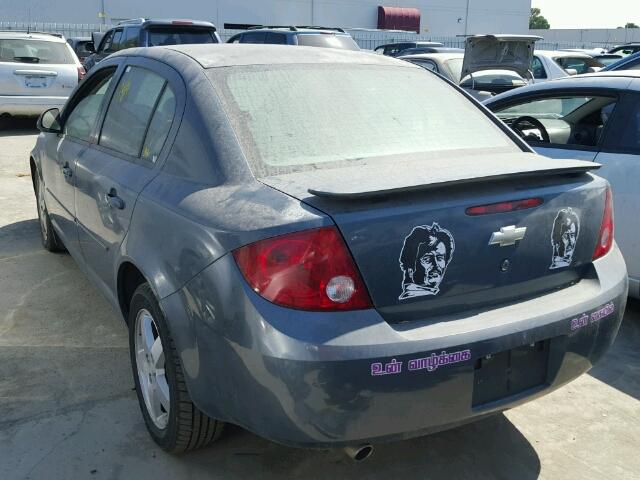 1G1AL55F467645040 - 2006 CHEVROLET COBALT LT BLUE photo 3