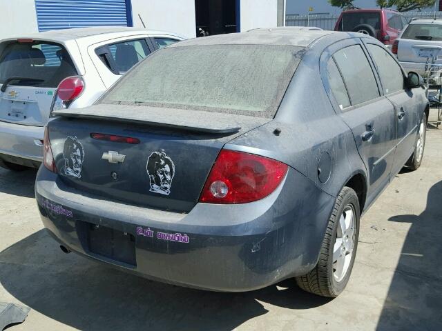 1G1AL55F467645040 - 2006 CHEVROLET COBALT LT BLUE photo 4