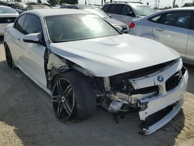 WBS3U9C54FP967913 - 2015 BMW M4 WHITE photo 1