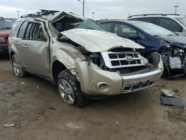 1FMCU9EG1CKB65913 - 2012 FORD ESCAPE LIM BEIGE photo 1