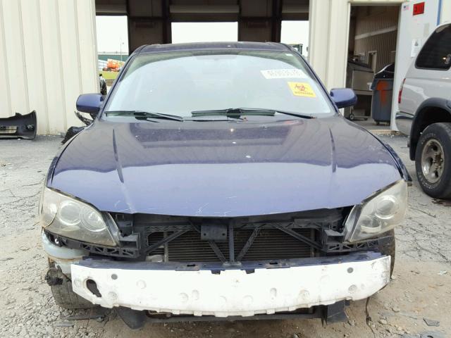 JM1BK323441164668 - 2004 MAZDA 3 S BLUE photo 9