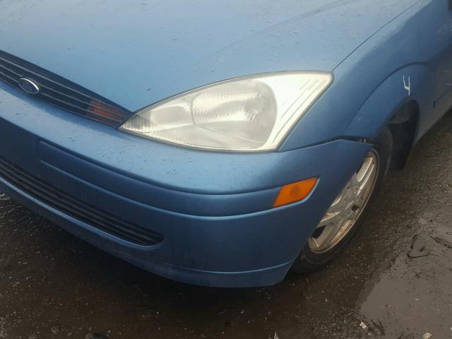 1FAFP36311W161759 - 2001 FORD FOCUS SE BLUE photo 9