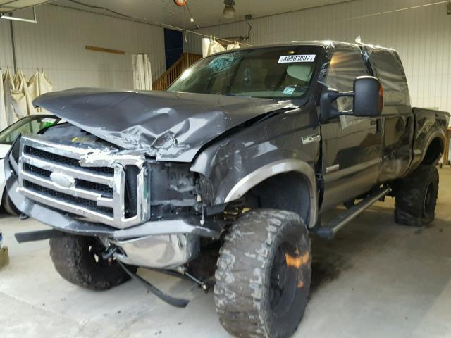 1FTSW21P16ED03976 - 2006 FORD F250 SUPER BROWN photo 2