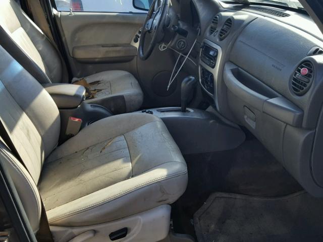 1J4GK58K65W565203 - 2005 JEEP LIBERTY LI GRAY photo 5