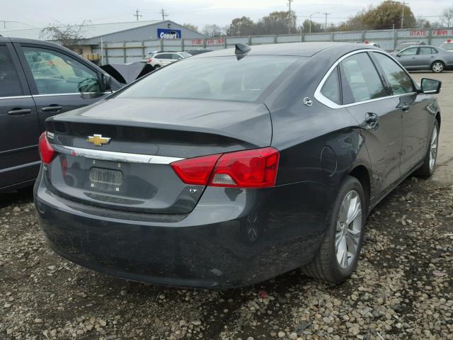 1G1125S30FU122256 - 2015 CHEVROLET IMPALA LT GRAY photo 4