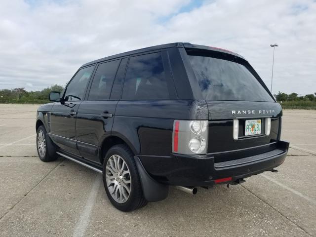 SALMP13469A301860 - 2009 LAND ROVER RANGE ROVE BLACK photo 3