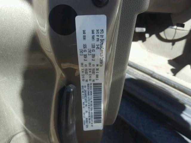 1J8HG48N56C164737 - 2006 JEEP COMMANDER Qızıl foto 10