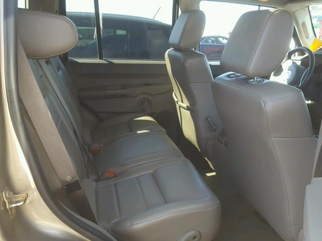 1J8HG48N56C164737 - 2006 JEEP COMMANDER Qızıl foto 6