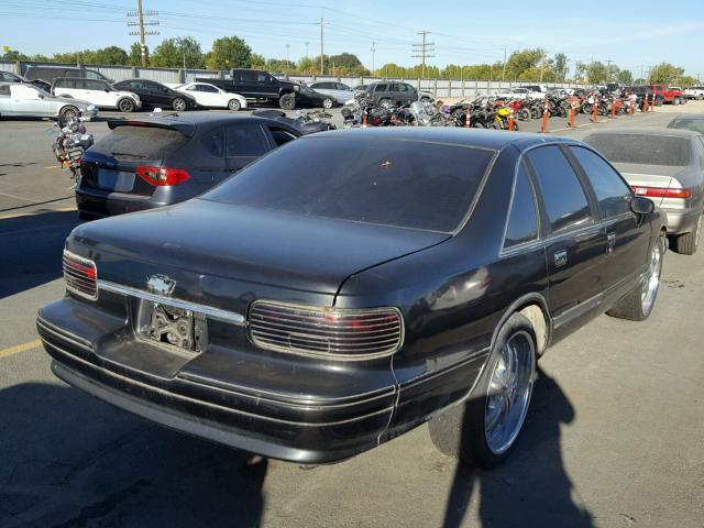 1G1BN52P9RR153110 - 1994 CHEVROLET CAPRICE CL 黑色 照片 4