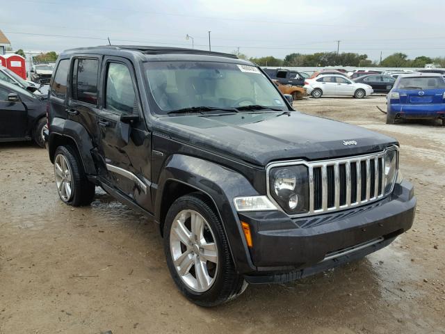 1J4PN5GK1BW593317 - 2011 JEEP LIBERTY LI GRAY photo 1