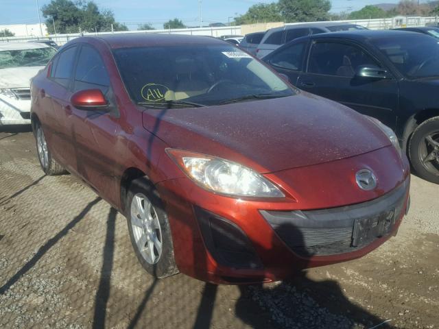 JM1BL1SG8A1307718 - 2010 MAZDA 3 I RED photo 1