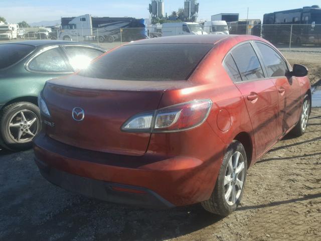 JM1BL1SG8A1307718 - 2010 MAZDA 3 I RED photo 4