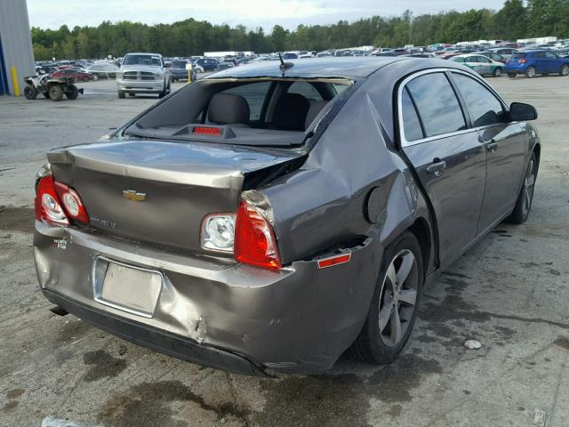 1G1ZC5E1XBF236600 - 2011 CHEVROLET MALIBU 1LT BROWN photo 4