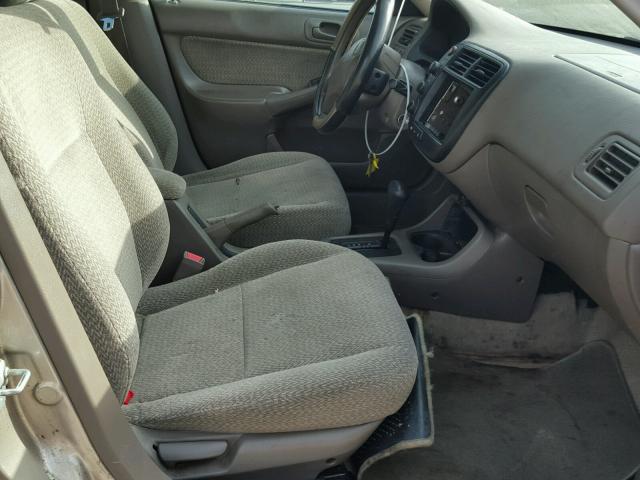 2HGEJ8645YH598056 - 2000 HONDA CIVIC EX თაფლისფერი ფოტო 5