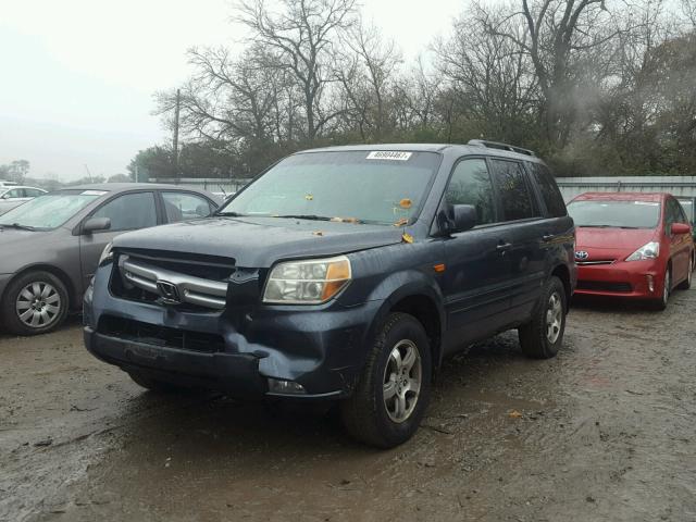 2HKYF18456H558100 - 2006 HONDA PILOT GRAY photo 2