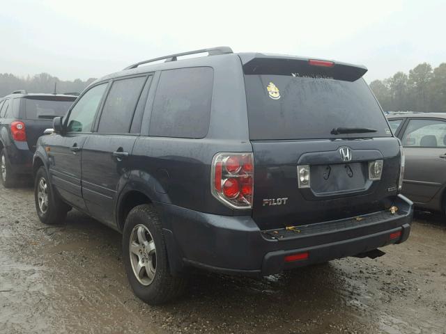 2HKYF18456H558100 - 2006 HONDA PILOT GRAY photo 3