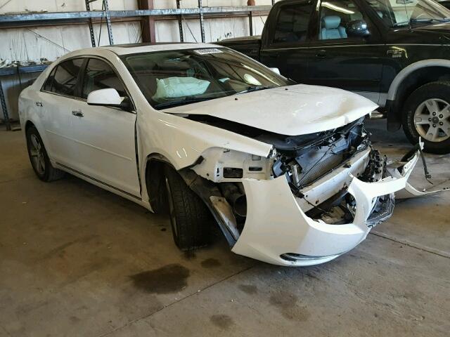 1G1ZC5E03CF198071 - 2012 CHEVROLET MALIBU 1LT WHITE photo 1