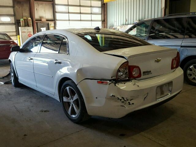 1G1ZC5E03CF198071 - 2012 CHEVROLET MALIBU 1LT WHITE photo 3