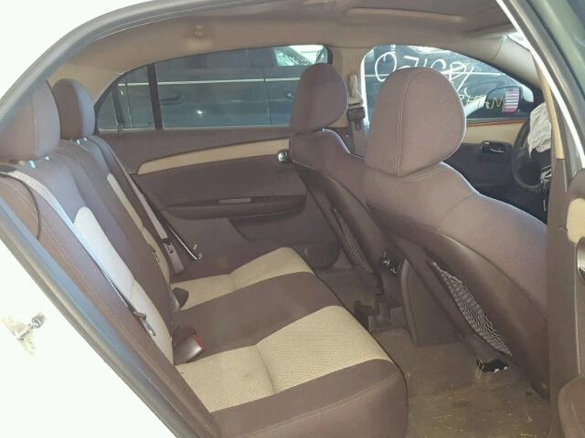 1G1ZC5E03CF198071 - 2012 CHEVROLET MALIBU 1LT WHITE photo 6