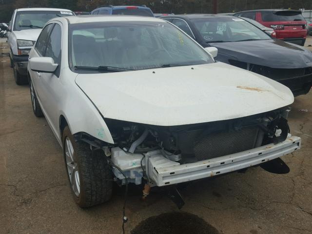 3FAHP0JG6CR221963 - 2012 FORD FUSION SEL WHITE photo 1