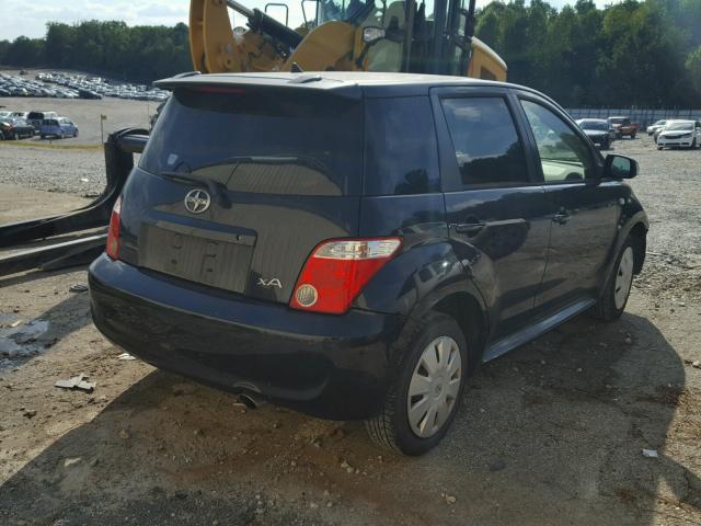 JTKKT624160147609 - 2006 TOYOTA SCION XA BLACK photo 4