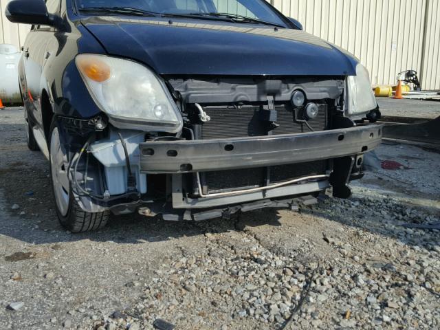 JTKKT624160147609 - 2006 TOYOTA SCION XA BLACK photo 9