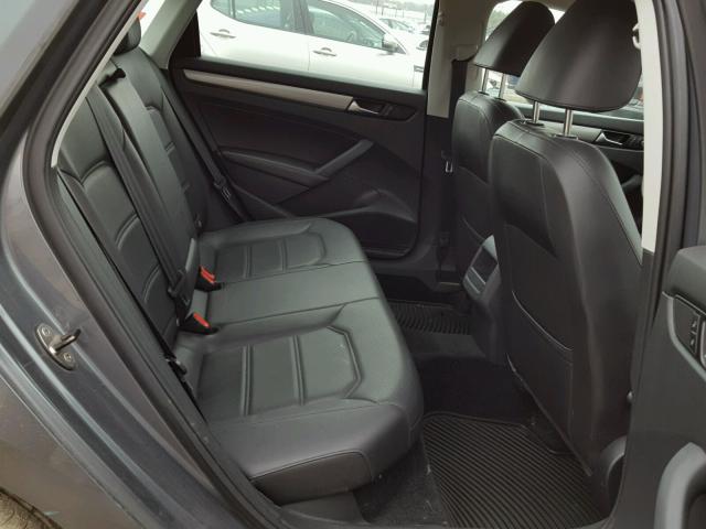 1VWAT7A39EC100808 - 2014 VOLKSWAGEN PASSAT S ნაცრისფერი ფოტო 6