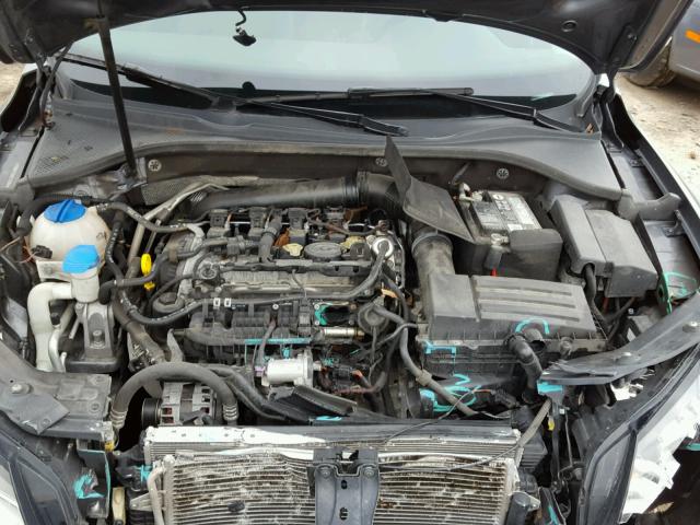 1VWAT7A39EC100808 - 2014 VOLKSWAGEN PASSAT S ნაცრისფერი ფოტო 7