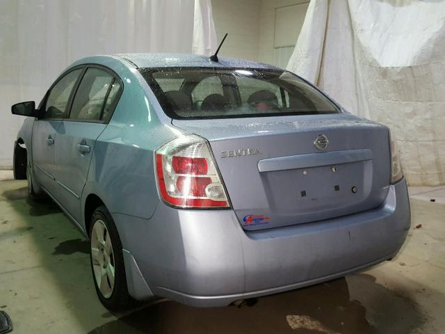 3N1AB61E69L615182 - 2009 NISSAN SENTRA 2.0 BLUE photo 3