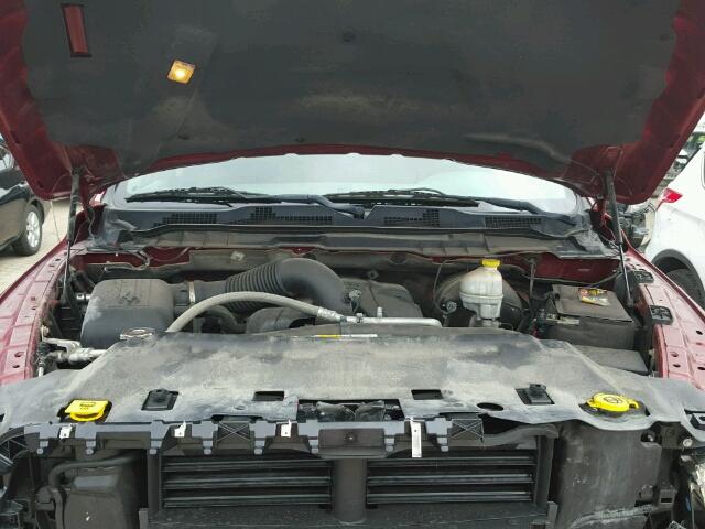 1C6RR7GT8ES157963 - 2014 RAM 1500 SLT წითელი ფოტო 7