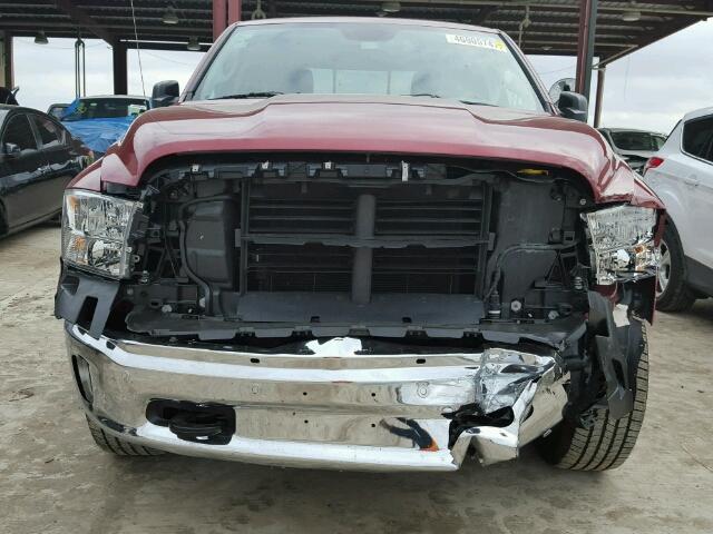 1C6RR7GT8ES157963 - 2014 RAM 1500 SLT წითელი ფოტო 9