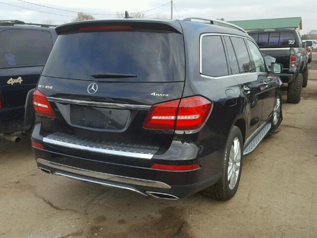 4JGDF6EE5HA823435 - 2017 MERCEDES-BENZ GLS 450 4M BLACK photo 4