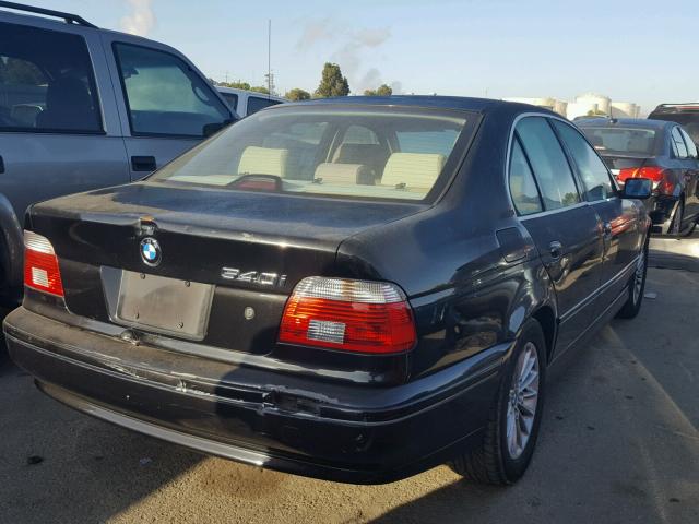 WBADN63432GN86706 - 2002 BMW 540 I AUTO BLACK photo 4