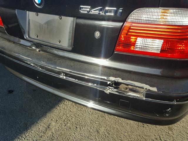 WBADN63432GN86706 - 2002 BMW 540 I AUTO BLACK photo 9