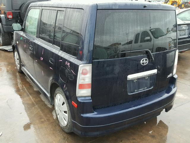JTLKT324164077404 - 2006 TOYOTA SCION XB Қара фото 3