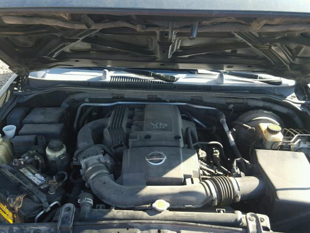 5N1AR18W37C613856 - 2007 NISSAN PATHFINDER GRAY photo 7