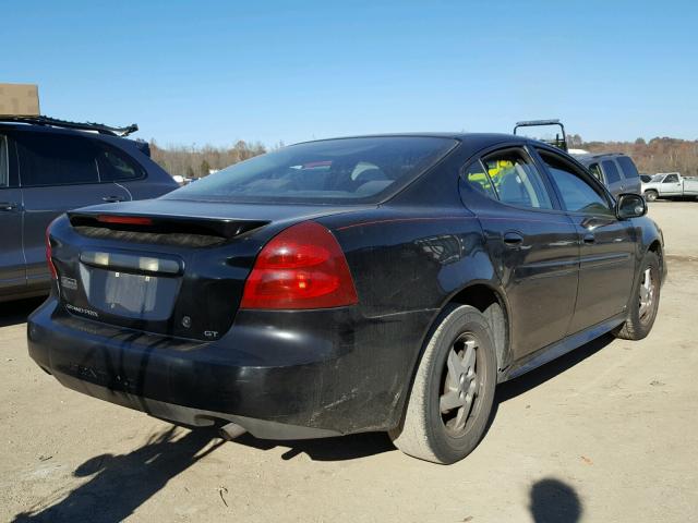 2G2WP542641196815 - 2004 PONTIAC GRAND PRIX BLACK photo 4