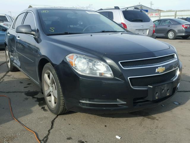 1G1ZC5E00CF331742 - 2012 CHEVROLET MALIBU 1LT BLACK photo 1