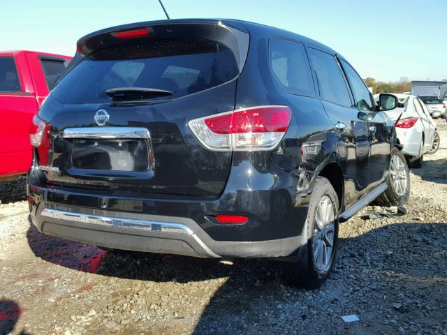 5N1AR2MN4DC678813 - 2013 NISSAN PATHFINDER BLACK photo 4