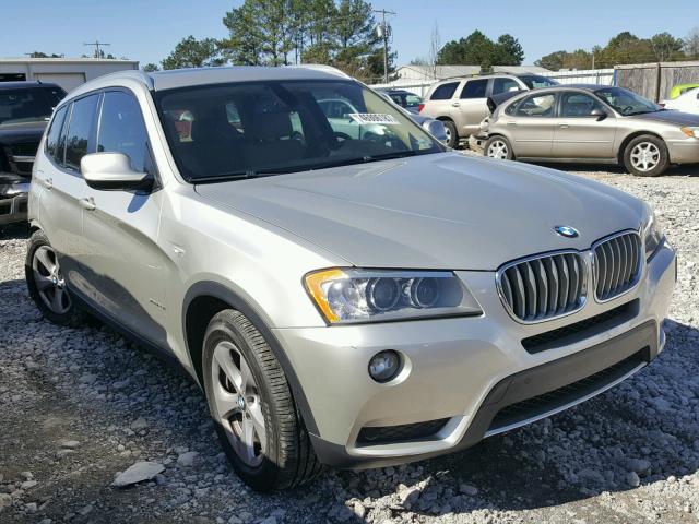 5UXWX5C56BL714838 - 2011 BMW X3 XDRIVE2 TAN photo 1