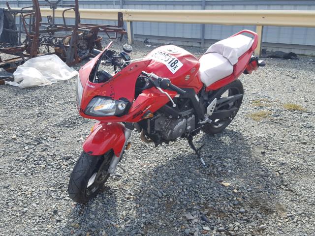 JS1VP53A962101029 - 2006 SUZUKI SV650 RED photo 2