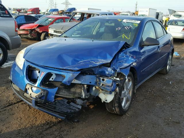 1G2ZH558264199702 - 2006 PONTIAC G6 GT BLUE photo 2