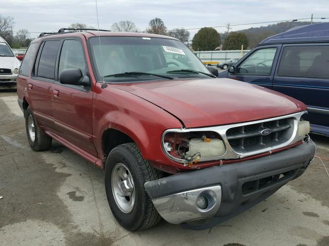 1FMZU63EXYUB34939 - 2000 FORD EXPLORER X MAROON photo 1