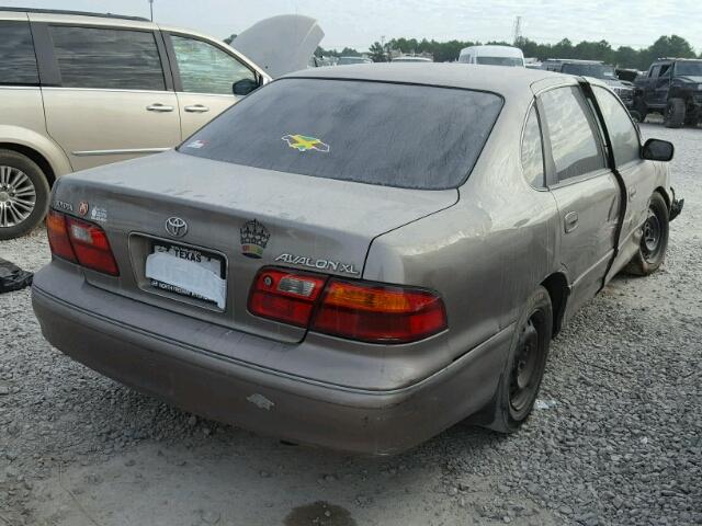 4T1BF18B9WU262714 - 1998 TOYOTA AVALON XL TAN photo 4